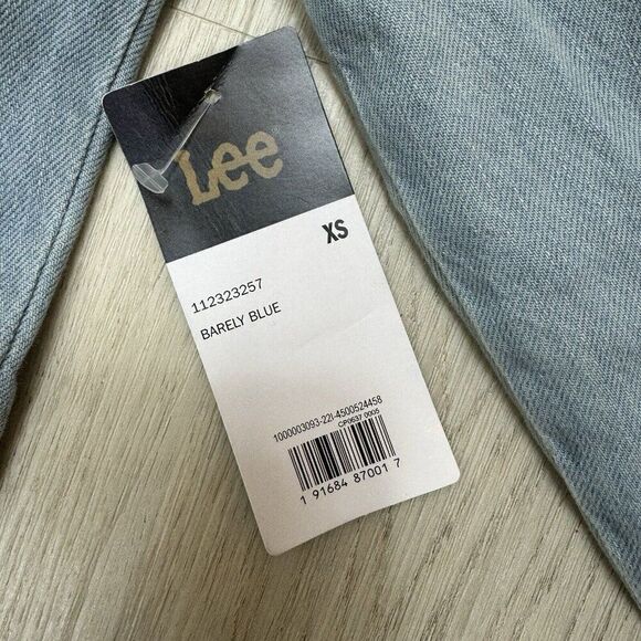 Free People Lee Vintage Modern Union All Coveralls Size XS Barely Blue Denim - Picture 3 of 4